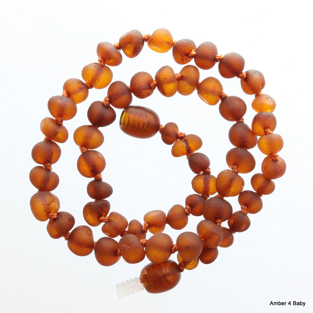 raw amber teething necklace